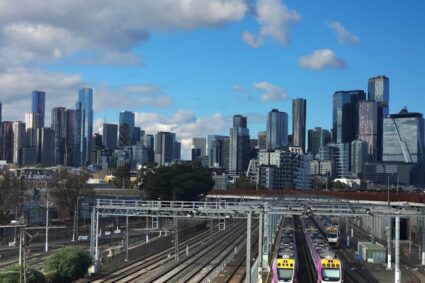 train en Australie