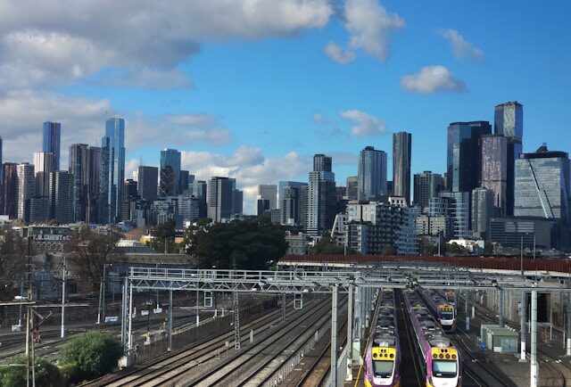 train en Australie