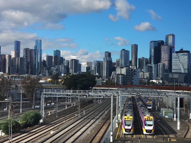 train en Australie