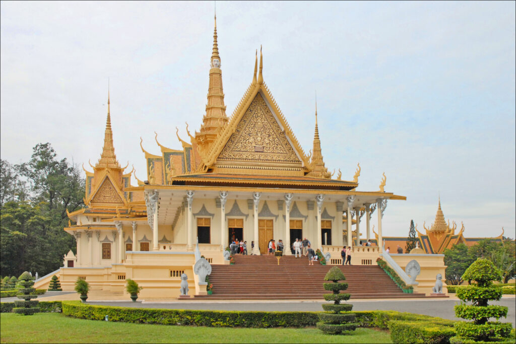 Le palais royal de Phnom Penh